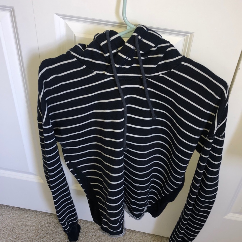 Striped hoodie